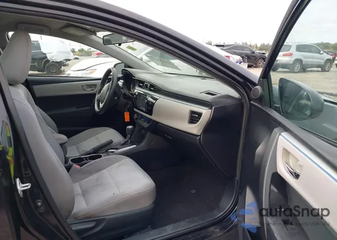 2016 Toyota Corolla Le из США, поврежденный, VIN 2T1BURHE7GC675958